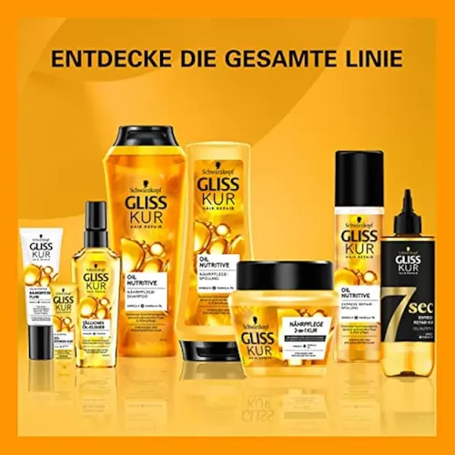 Aceite Capilar Gliss Kur, Elixir Diario (75 Ml), Para Cabell