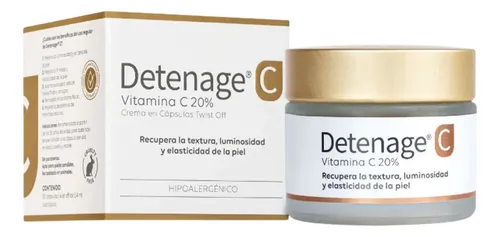 Detenage Crema En Cápsulas Anti Arrugas 30 Un + N Serum 30m Todo Tipo De Piel Día/noche