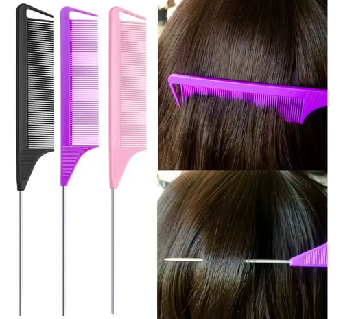 Juego De 9 Herramientas For El Cabello Y Peine De Cola De
