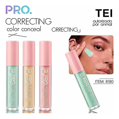 Corrector Ojeras Liquido Imperfecciones Tei  Cover Conclear