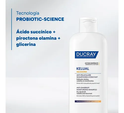Ducray Squanorm Shampoo Anticaspa Seca X 200ml Original