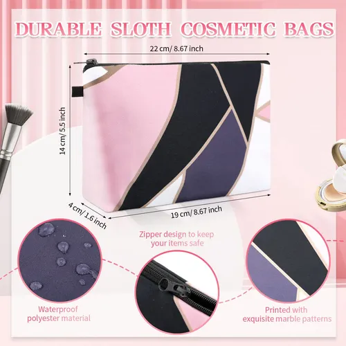 Bolsas De Maquillaje Dunzy Waterproof Cosmetic Bulk, 16 Unid