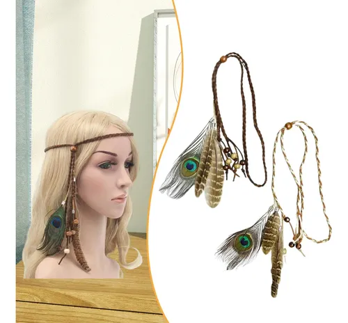 Tocado De Plumas, 2 Piezas, Accesorios Fotográficos Profesio