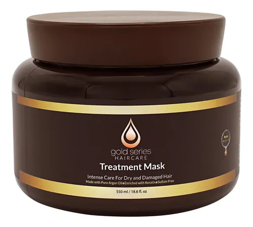 Mascarilla De Tratamiento Capilar Moroccan Gold Series Deep