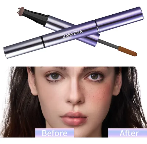 Set De Crema De Lápiz Para Cejas Con Bolígrafo De Doble Punt