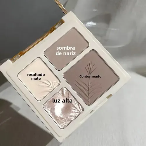 Myho Paleta 4 Colores Contorno E Iluminador Mate