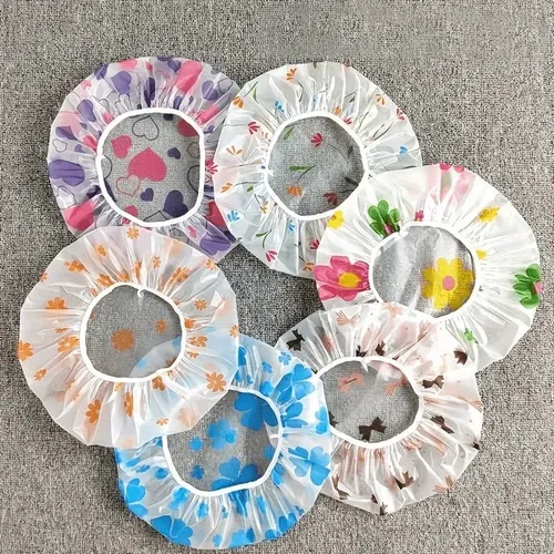 Paquete De 4 Gorras Reutilizables Para Ducha Y Baño En Color
