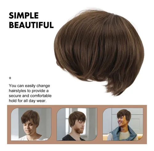 Extensión De Cabello Realista Para Reemplazar La Calvicie De