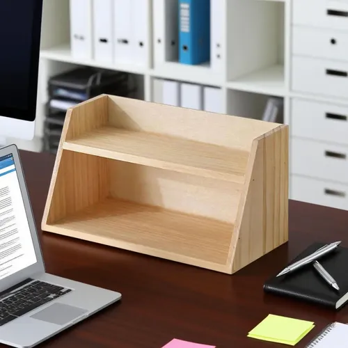 Taza Organizadora De Encimera De Madera Que Ahorra Espacio,