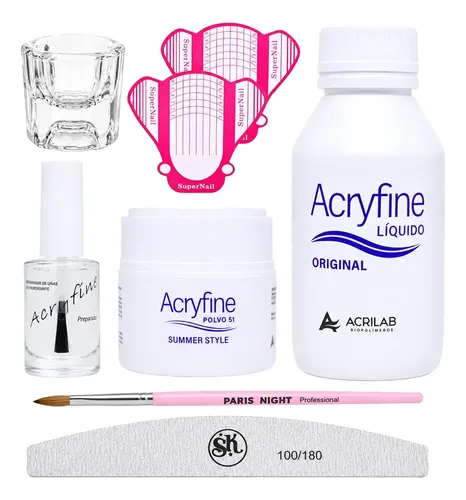 Kit Completo Uñas Acrílicas – Acryfine