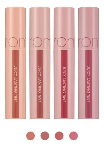 Tinta Labial Coreano Romand Juicy Lasting Tint tono #23 Nucadamia