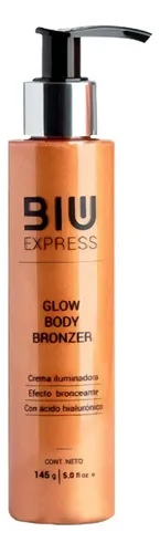 Biu Glow Body Bronzer Efecto Bronceante Crema Cuerpo 145g