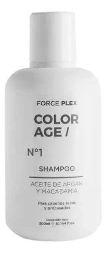 Shampoo Force Plex Nº1 Cabellos Teñidos Color Age X300ml