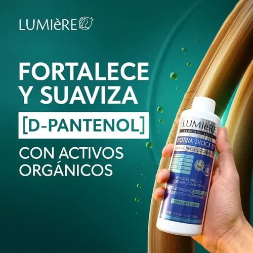 Kit Biotina +keratina Organica Sin Formol +anti Frizz