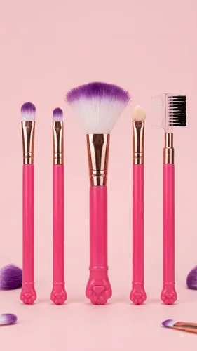 Kit De 5 Brochas De Maquillaje Make Up Brush