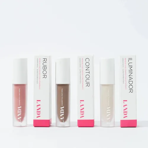 Rubor Líquido I Landa – Cosmética Natural & Vegana Tono del maquillaje Rose