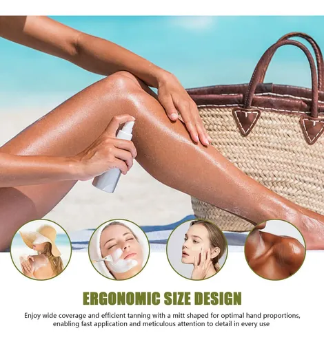 Aplicador Autobronceador Elástico De Muñeca Bronceado C
