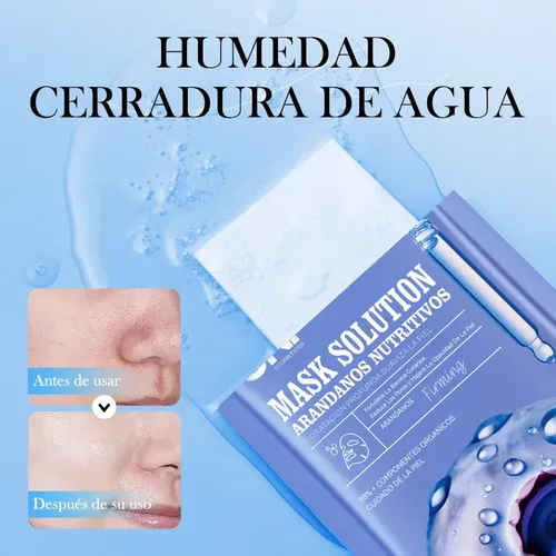 Mascarilla Facial Arandanos Uni 25g