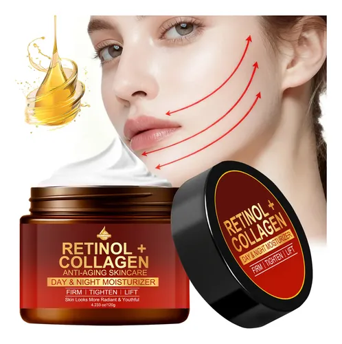 Crema Antiedad Retinol + Colágeno – Firmeza Y Lifting