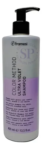 Shampoo Matizador Ultra Violet Anti Amarillo Framesi 400ml