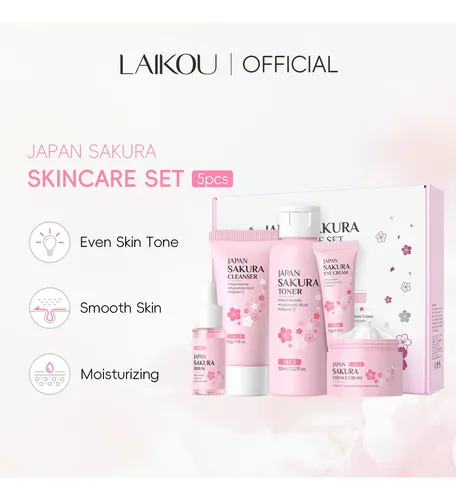 Set De Regalo Navideño Para El Cuidado De La Piel Laikou Sak