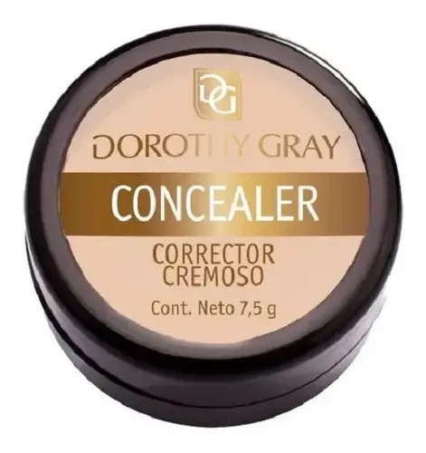 Corrector Cremoso Con Filtro Solar Uv Dorothy Gray Concealer Tono 01 Beige