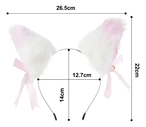 Accesorio De Diadema De Felpa Con Forma De Pinza Para El Pel