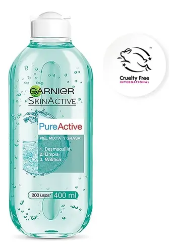 Agua Micelar Garnier Pure Active X 400 Ml