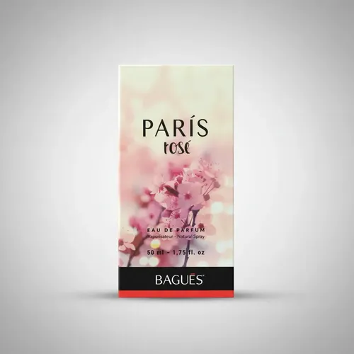Perfume Eau De Parfum Floral Bagués París Rosé Mujer 50 mL