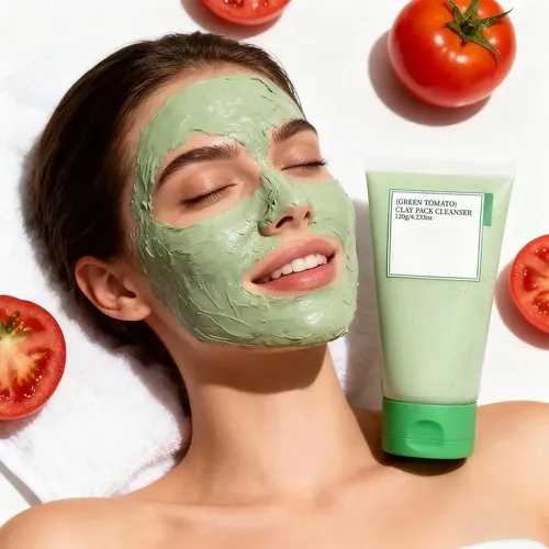 M42 Mascarilla De Arcilla Para Cara, Verde Tomato Para Masca