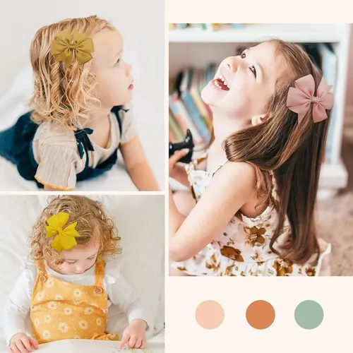 80 Uds. Accesorios De Boutique Para Niñas Con Pinzas De