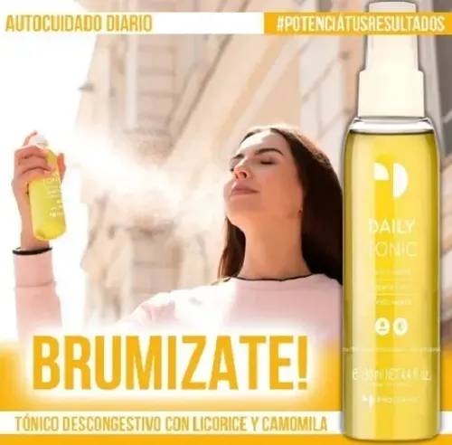 Prodermic Tónico Facial Descongestivo Licorice Camomila 500ml Alcohol Free