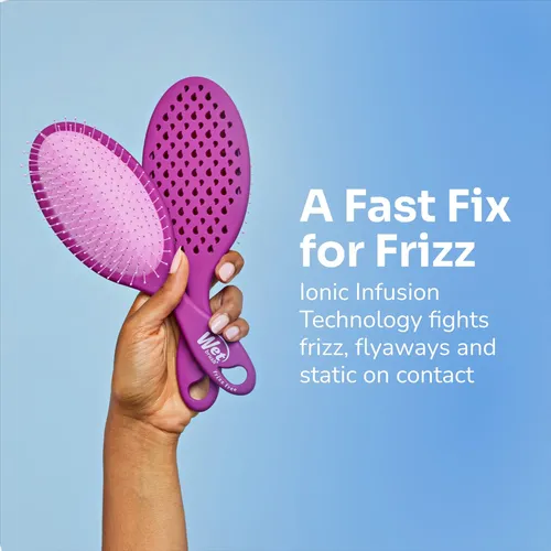 Cepillo Para Cabello Wet Brush Frizz-free Iónico Morado