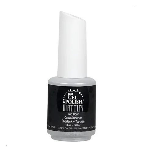 Top Coat Mate Ibd Mattify Capa Superior Gel Led/uv X 14ml