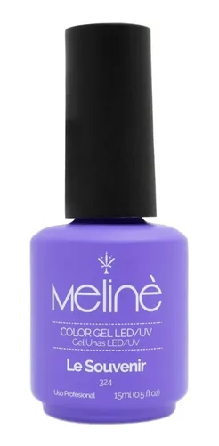 Kit X10 Esmaltes Meliné Gel Color Manicuria Semipermanente