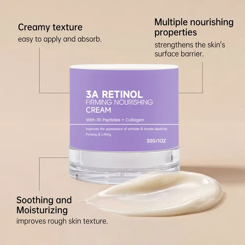 Crema Reafirmante Antienvejecimiento Con Retinol 3a Neutra