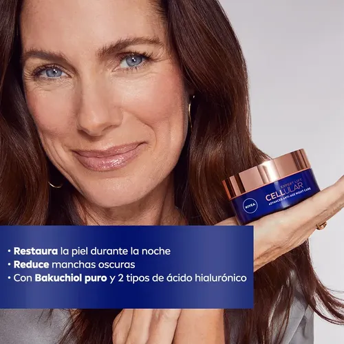 Nivea Cellular Lift Expert Crema Facial De Noche X 50 Ml Todo Tipo De Piel Noche