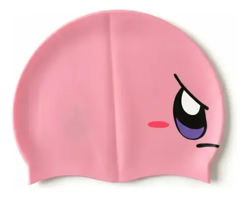 De, Gorro De Natación For Adultos Y Niños Silicona F /