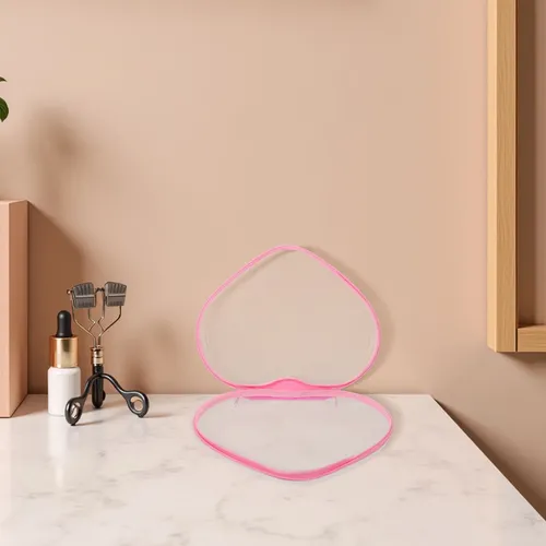 Funda Rígida Con Cremallera: Bolsa De Maquillaje En Forma De