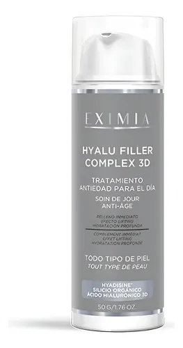 Eximia Hyalu Filler Complex 3d Tratamiento Antiedad Momento de aplicación Día Tipo de piel Todo tipo de piel