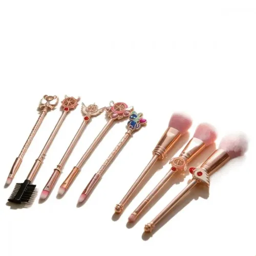 Kit De 8 Brochas De Maquillaje Sakura Magic Wand