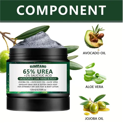 Kit De Urea 65% + 42% + Loción Para Pies Secos