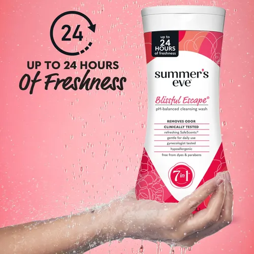 Gel De Baño Femenino Summer’s Eve Blissful Escape 450 Ml (x3