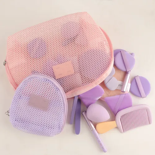 Set De 28 Piezas, Esponjas, Brochas, Herramientas De Belleza