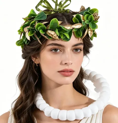 Diadema De Hoja De Laurel Del Bosque, Accesorio \