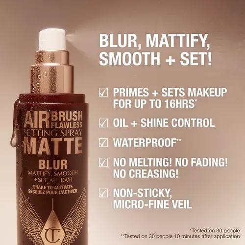 Fijador De Maquillaje En Spray Charlotte Tilbury Matte 100ml