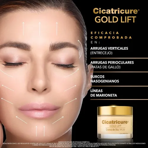 Cicatricure Crema Gold Lift Fps30 Antiarrugas Pieles Maduras