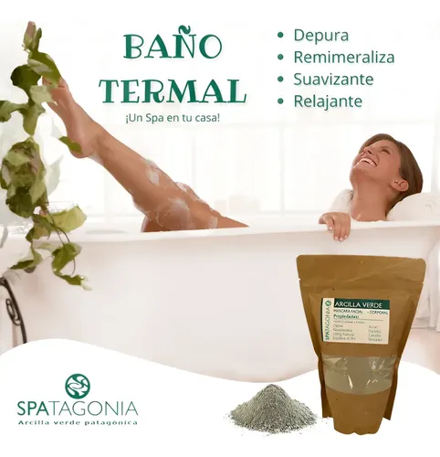 Arcilla Verde Volcánica 3 Kg Spatagonia