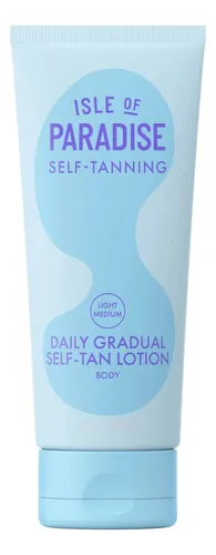 Loción Autobronceadora Isle Of Paradise, Ligera Y Mediana, 1