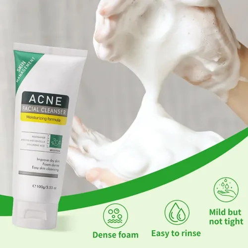 Limpiador Facial Anti-acné Elimina Impurezas Y Reduce Acné